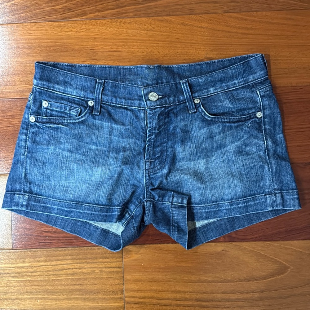 7 for all Mankind Jean shorts